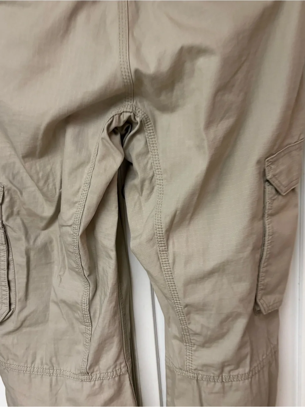 Carhartt Tan Cargo Pants with Utility Pockets